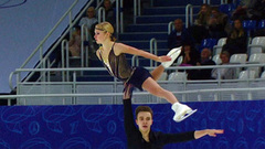 Анастасия Мухортова — Дмитрий Евгеньев. Произвольная программа. Сочи. Гран-при России по фигурному катанию 2022/23