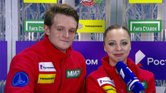 «Я уже свыкся с такой красотой рядом со мной». Александра Бойкова и Дмитрий Козловский в студии Максима Транькова