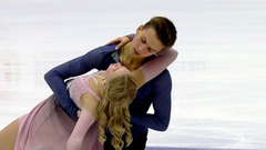 Анна Румак — Глеб Гончаров. Произвольный танец. Казань. Гран-при России по фигурному катанию 2022/23