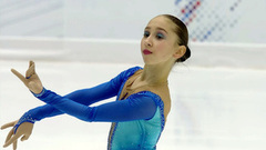 Анна Замятина. Короткая программа. Казань. Гран-при России по фигурному катанию 2022/23