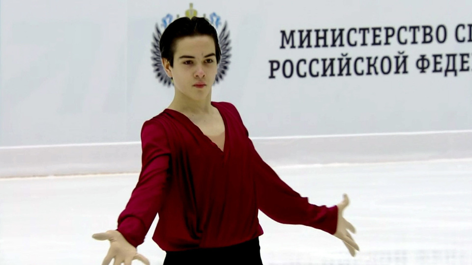 Николай Угожаев. Короткая программа. Юноши. Контрольные прокаты сборной России п