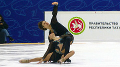 Елизавета Шанаева — Павел Дрозд. Произвольный танец. Казань. Гран-при России по фигурному катанию 2022/23