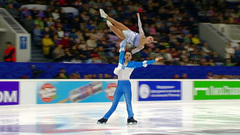 Екатерина Юрова — Дмитрий Бушланов. Произвольная программа. Казань. Гран-при России по фигурному катанию 2022/23