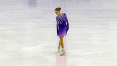 Виктория Барахтина. Короткая программа. Москва. Гран-при России по фигурному катанию 2022/23