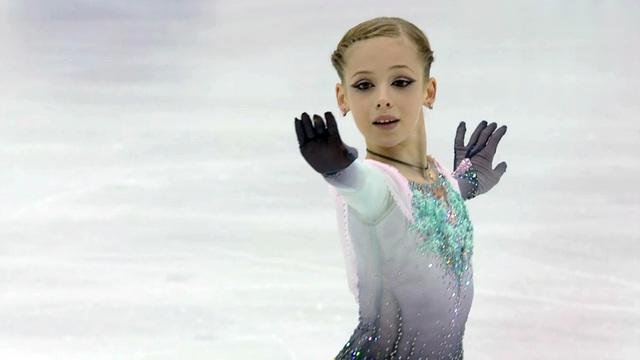 Любовь Рубцова. Короткая программа. Москва. Гран-при России по фигурному катанию 2022/23