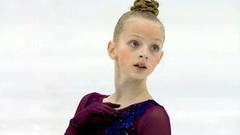 Анастасия Шигина. Короткая программа. Москва. Гран-при России по фигурному катанию 2022/23