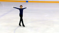 Федор Малов. Короткая программа. Москва. Гран-при России по фигурному катанию 2022/23