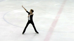 Кирилл Кропылев. Короткая программа. Москва. Гран-при России по фигурному катанию 2022/23