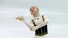 Лидия Плескачева. Произвольная программа. Москва. Гран-при России по фигурному катанию 2022/23