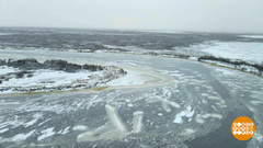 Не то ледостав, не то ледоход. Доброе утро. Суббота. Фрагмент 