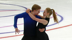 Софья Карташова — Илья Карпов. Ритм-танец. Москва. Гран-при России по фигурному катанию 2022/23