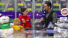 «Завтра будет битва с тройными акселями». Елизавета Туктамышева в студии Максима Транькова