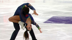 Карина Акопова — Никита Рахманин. Короткая программа. Москва. Гран-при России по фигурному катанию 2022/23