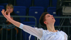 Петр Гуменник. Короткая программа. Москва. Гран-при России по фигурному катанию 2022/23