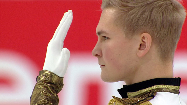 Михаил Коляда. Короткая программа. Москва. Гран-при России по фигурному катанию 2022/23