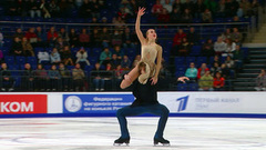 Екатерина Миронова — Евгений Устенко. Произвольный танец. Москва. Гран-при России по фигурному катанию 2022/23