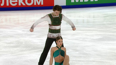 Василиса Кагановская — Валерий Ангелопол. Произвольный танец. Москва. Гран-при России по фигурному катанию 2022/23