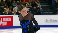 Агнета Латушкина. Произвольная программа. Москва. Гран-при России по фигурному катанию 2022/23