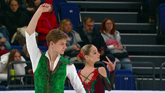 Варвара Черемных — Даниил Бутенко. Произвольная программа. Москва. Гран-при России по фигурному катанию 2022/23