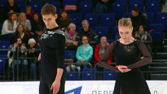 Виктория Васильева — Роман Запорожец. Произвольная программа. Москва. Гран-при России по фигурному катанию 2022/23