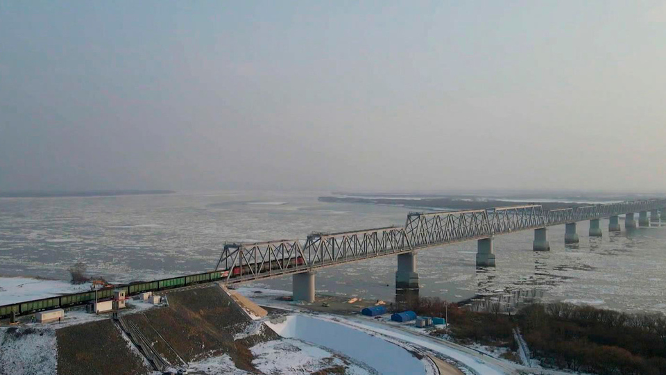 Благовещенск мост в китай фото