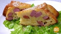 Сырный пирог на завтрак. Доброе утро. Фрагмент