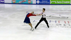 Дарья Боброва — Егор Болдырев. Произвольный танец. Самара. Гран-при России по фигурному катанию 2022/23