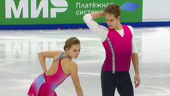 Мария Дыбкова — Алексей Хвалько. Короткая программа. Самара. Гран-при России по фигурному катанию 2022/23