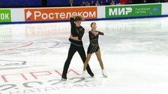 Таисия Собинина — Илья Миронов. Короткая программа. Самара. Гран-при России по фигурному катанию 2022/23