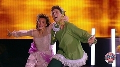 Регина Тодоренко и Александр Энберт — «Captain Hook Soliloquy», «Pow Wow» и «Dream with me». Ледниковый период. Снова вместе. Фрагмент