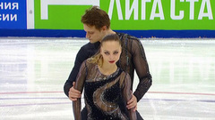 Александра Бойкова — Дмитрий Козловский. Короткая программа. Самара. Гран-при России по фигурному катанию 2022/23
