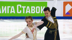 Варвара Жданова — Тимур Бабаев-Смирнов. Произвольный танец. Самара. Гран-при России по фигурному катанию 2022/23