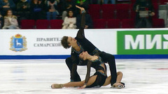 Елизавета Шанаева — Павел Дрозд. Произвольный танец. Самара. Гран-при России по фигурному катанию 2022/23