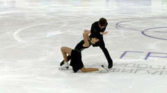 Милана Кузьмина — Дмитрий Студеникин. Ритм-танец. Пермь. Гран-при России по фигурному катанию 2022/23