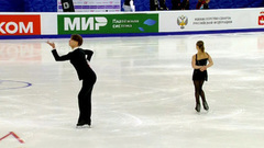 Мария Симонова — Мартин Бреславский. Короткая программа. Пермь. Гран-при России по фигурному катанию 2022/23