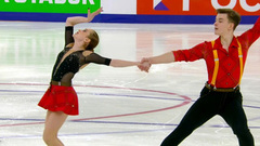 Юлия Артемьева — Алексей Брюханов. Короткая программа. Пермь. Гран-при России по фигурному катанию 2022/23