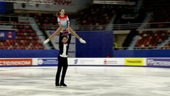 Мария Симонова — Мартин Бреславский. Произвольная программа. Пермь. Гран-при России по фигурному катанию 2022/23