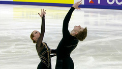 Юлия Артемьева — Алексей Брюханов. Произвольная программа. Пермь. Гран-при России по фигурному катанию 2022/23