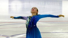 Таисия Щербинина. Короткая программа. Пермь. Гран-при России по фигурному катанию 2022/23