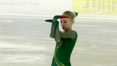 Стефания Виличко. Короткая программа. Пермь. Гран-при России по фигурному катанию 2022/23