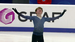 Максим Белявский. Короткая программа. Пермь. Гран-при России по фигурному катанию 2022/23