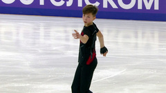Владислав Левичев. Короткая программа. Пермь. Гран-при России по фигурному катанию 2022/23
