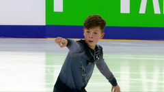 Владислав Левичев. Произвольная программа. Пермь. Гран-при России по фигурному катанию 2022/23