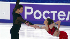 Варвара Жданова — Тимур Бабаев-Смирнов. Ритм-танец. Пермь. Гран-при России по фигурному катанию 2022/23