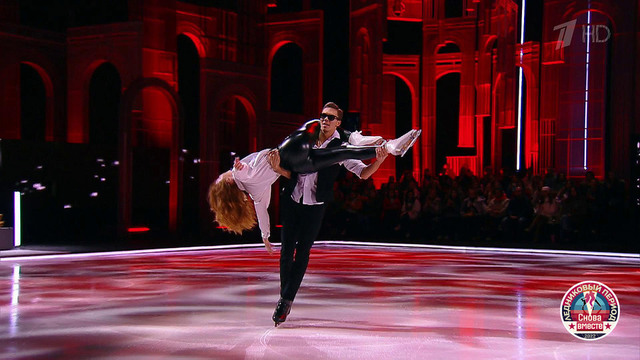 Наталья Подольская и Дмитрий Соловьев — «You Can Leave Your Hat On». Ледниковый период. Снова вместе. Фрагмент 