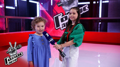 «Баста не суровый, а добрый». Ярослава Балахматова. Интервью после Слепых прослушиваний. Голос. Дети-10