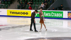 Алиса Крайнюкова — Семен Нетсев. Ритм-танец. Чемпионат России по фигурному катанию 2023