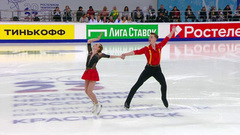 Юлия Артемьева — Алексей Брюханов. Короткая программа. Чемпионат России по фигурному катанию 2023