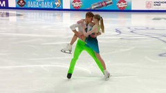 Наталья Хабибуллина — Илья Княжук. Короткая программа. Чемпионат России по фигурному катанию 2023