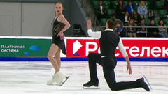 Елизавета Осокина — Артем Грицаенко. Короткая программа. Чемпионат России по фигурному катанию 2023